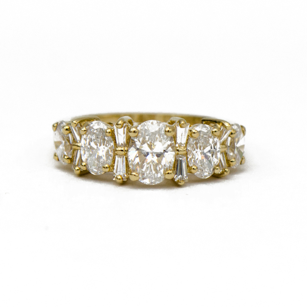 Stunning Cubic Zirconia Statement Ring
